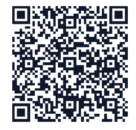 Clinic QR code ready to scan